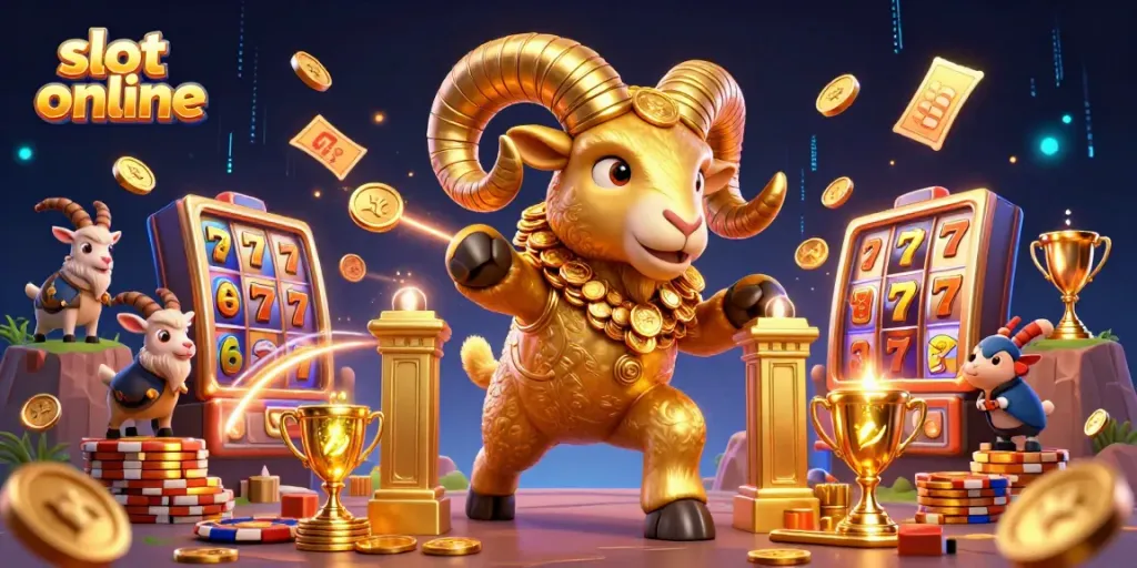 Spin the reels and win at slot online with dynamic gold ram and vibrant slot elements.